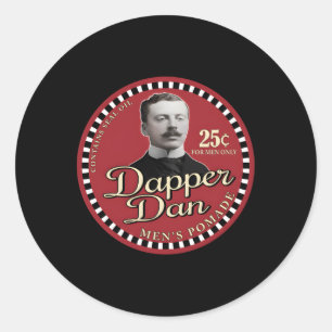 O Brother Dapper Dan Movie Runder Aufkleber