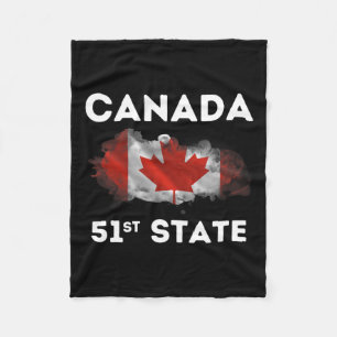 O Canada 51. Staat Funny Trump Canada Meme Shirt Fleecedecke