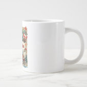 O Canada Collage – Vintage Patriotic  Jumbo-Tasse (Rechts)