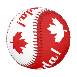 O Canada Maple Leaf Baseball
