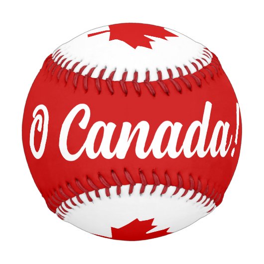 O Canada Maple Leaf Baseball (Vorderseite)