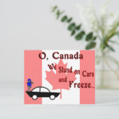 O Canada Postcard Postkarte (Stehend Vorderseite)