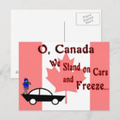 O Canada Postcard Postkarte (Vorne/Hinten)