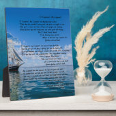 O' Captain, mein Captain von: Walt Whitman Fotoplatte (Seite)