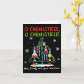 O Chemistree How Lovely Are Your Branches Teacher Karte (Gelbe Blume)