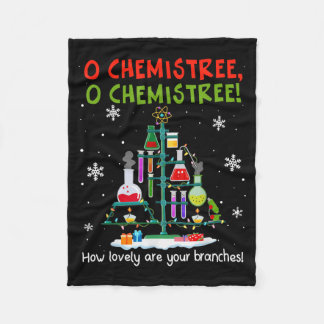 O Chemistree Wie lieblich sind Ihre Zweige Lehrer Fleecedecke