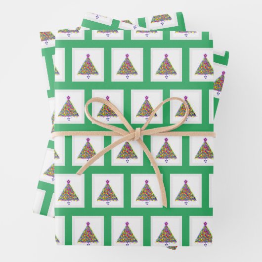 O Christmas Tree Geschenkpapier Set (Beispiel)