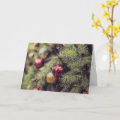 O Christmas Tree Karte (Gelbe Blume)