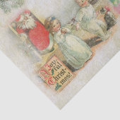 O Christmas Tree Vintage Christmas Eve Seidenpapier (Detail)