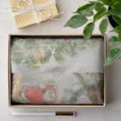 O Christmas Tree Vintage Christmas Eve Seidenpapier (Geschenk)