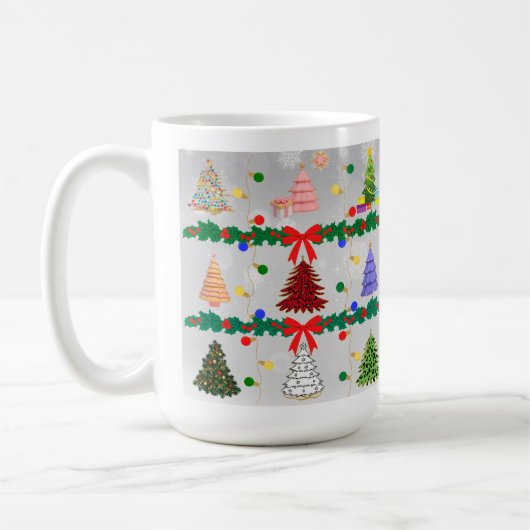 O Christmas Trees Tasse (Links)
