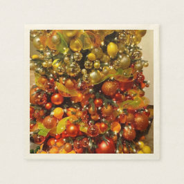 O Citrus Tree Foto Cocktail Napkins aus Florida Serviette