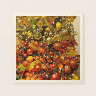 O Citrus Tree Foto Cocktail Napkins aus Florida Serviette