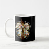 O Come Let Us Adore Him Christian Jesus Christmas  Kaffeetasse (Links)