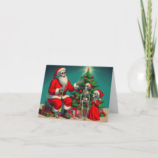 O’ Creepmas Baum Karte (Vorderseite)