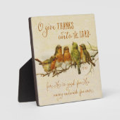 O Danke an den Herrn Fotoplatte (Vorderseite)