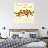 O Danke an den Herrn Leinwanddruck (Insitu (Schlafzimmer))