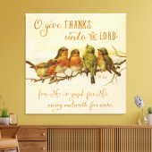 O Danke an den Herrn Leinwanddruck (Insitu (Wohnzimmer))