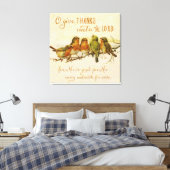 O Danke an den Herrn Leinwanddruck (Insitu (Schlafzimmer))