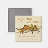 O Danke an den Herrn Magnet (Vorderseite/Rückseite)