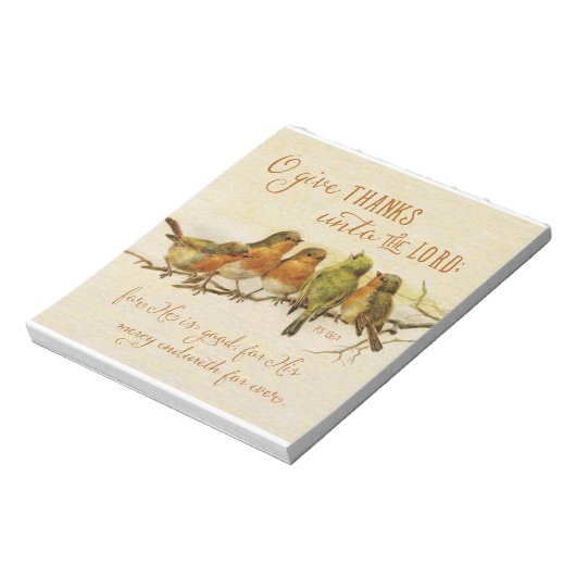 O Danke an den Herrn Notizblock (Rotiert)