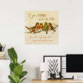 O Danke an den Herrn Poster (Heimbüro)