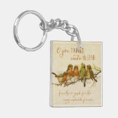 O Danke an den Herrn Schlüsselanhänger (Vorderseite links)