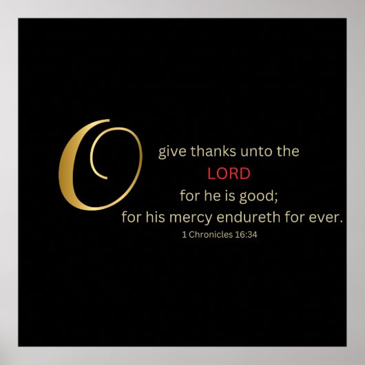 O danke poster (Vorne)