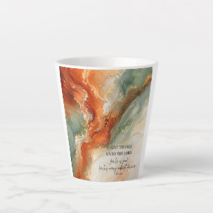 O DANKET DEM HERRN Erntedankgeschenk Milchtasse