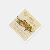 O danket dem Herrn Serviette (Ecke)