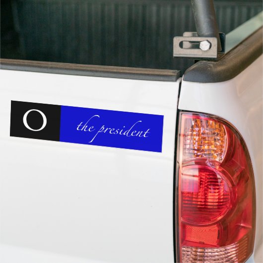 O | das Blau Präsidenten | Autoaufkleber (Auf Lkw)