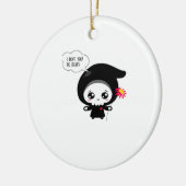 o Death - Funny Valentinstag Classic Keramik Ornament (Links)