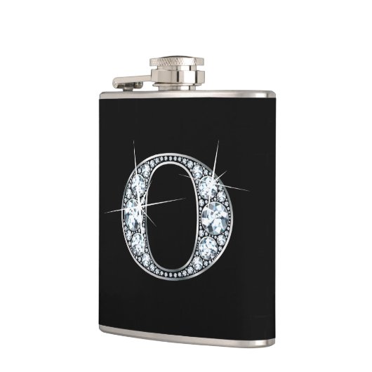O "Diamond Bling"-Flasche Flachmann (Links)