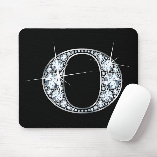 "O" Diamond Bling Mousepad (Mit Mouse)