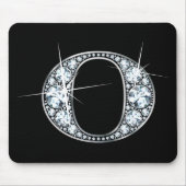 "O" Diamond Bling Mousepad (Vorne)