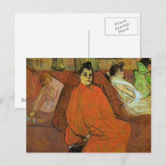 O Divã Postkarte (Vorne/Hinten)