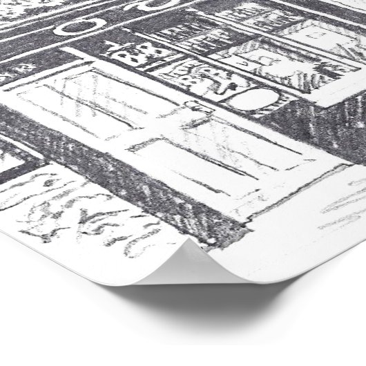 O Donnabhains irisches Bar Poster (Ecke)