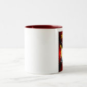 O DRISCOLL IRISCHE FAMILIE HERALDISCHES ZWEIFARBIGE TASSE (Mittel)