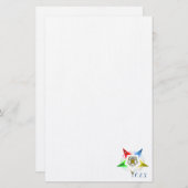 O.E.S. BRIEFPAPIER (Vorne/Hinten)