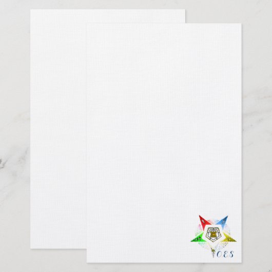 O.E.S. BRIEFPAPIER (Vorne/Hinten)