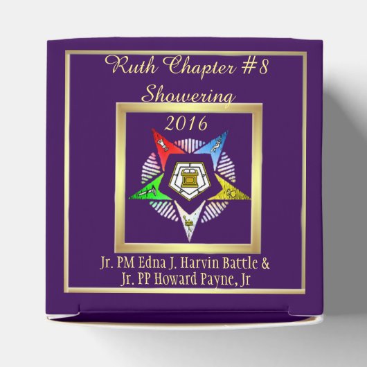 O.E.S~ (kundenspezifisch) Geschenkschachtel (Oben)