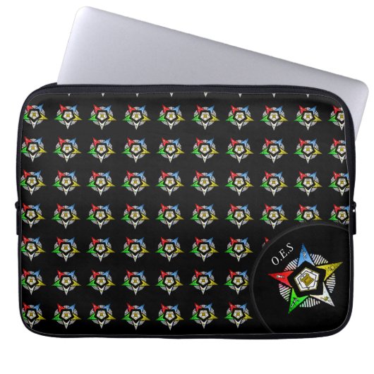 O.E.S. LAPTOPSCHUTZHÜLLE (Vorderseite)