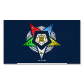 O.E.S MAGNETISCHE VISITENKARTE (Vorderseite)