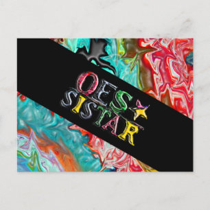 O.E.S. SISTAR POSTKARTE