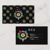 O.E.S. VISITENKARTE (Vorne/Hinten)