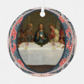 O Emmanuel Renaissance Christian Art Jesse Tree Ornament Aus Metall (Vorderseite)