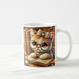 "O Encanto Felino: Guardiões de Mistérios e Carinh Kaffeetasse