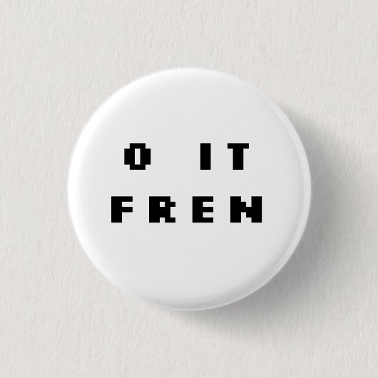 O ES FREN Abzeichen (ORG) Button (Vorderseite)