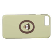 O - Eule Case-Mate iPhone Hülle (Rückseite (Horizontal))