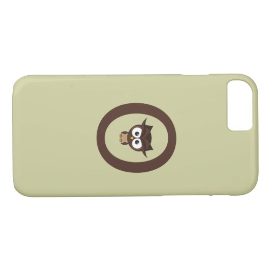 O - Eule Case-Mate iPhone Hülle (Rückseite (Horizontal))